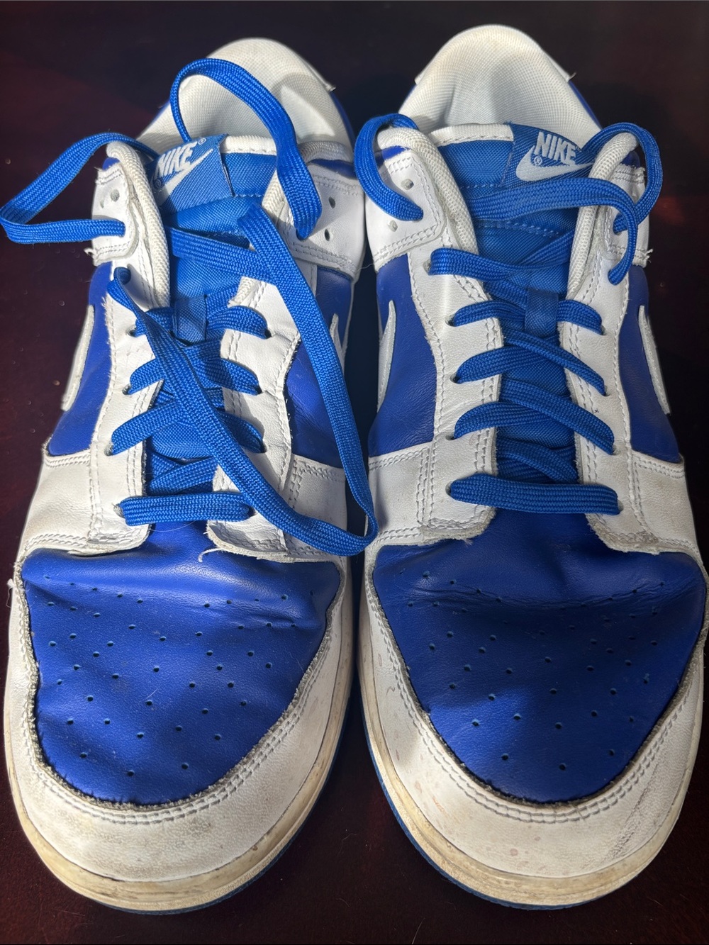 Nike Dunk Low Racer Blue White Low-Top Sneakers